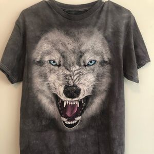 Retro Wolf T shirt
